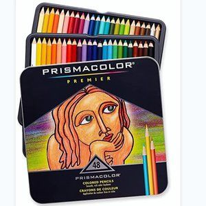 Prismacolor Premier Soft Core Colored Pencil, Set of 48 Assorted Colors
